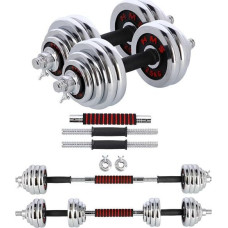 Гантелі HMS STC30 хром 2x15 кг, код: 5907695540284-IN