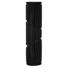 Ролер масажний циліндр (ролик мфр) FitGo Grid Spine Roller, 450x110 мм, чорний, код: FI-9390_BK