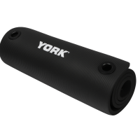 Мат для фітнесу з отворами York Fitness NBR 1см чорний, код: 0014961860214