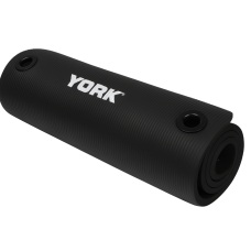 Мат для фітнесу з отворами York Fitness NBR 1см чорний, код: 0014961860214