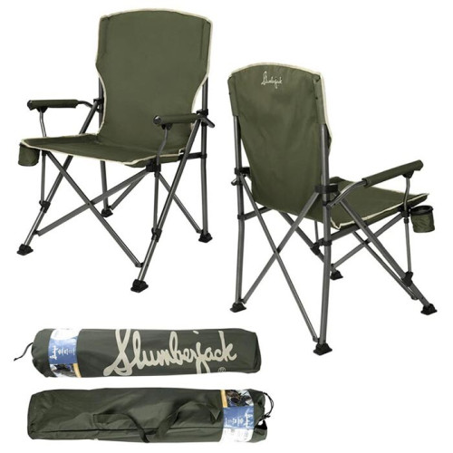 Стілець складаний туристичний Slumberjack Comfort XXL, код: МС-2579