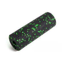 Набір для масажу та йоги PowerPlay EPP (3 м"ячики + валик масажер 15x5,3 см) Green  + резинка 5,5 кг., код: PP_4093_Green