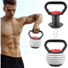 Гиря Fit4Med Kettlebell Ball чавунна, регульована 3,5-18,1, код: M-11235724-IN