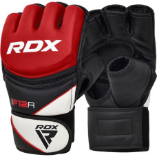 Рукавиці для ММА RDX Model GGRF L, чорний-червоний, код: GGR-F12R-L