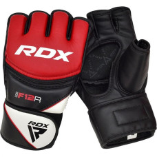 Рукавиці для ММА RDX Model GGRF L, чорний-червоний, код: GGR-F12R-L