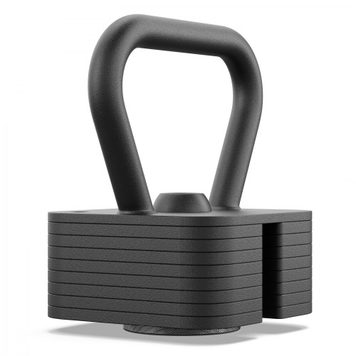 Гиря Zipro Kettlebell Square з регульованим навантаженням 19 кг, код: 5902659844491-IN