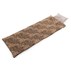 Спальний мішок ковдра Camping із підголовником, камуфляж Desert Marpat, код: SY-4140_KDM-S52