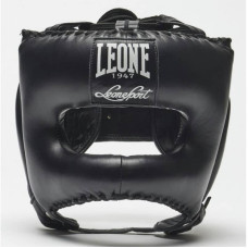 Боксерський шолом з бампером Leone Greatest Black S/M, код: 500157_SM