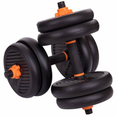 Гантелі розбірні пластикові BioGym 2x7,5кг, код: SC-80016-15-S52
