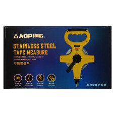 Рулетка спортивна (мірна стрічка) геодезична Aopi 50м, код: AP-8050-S52