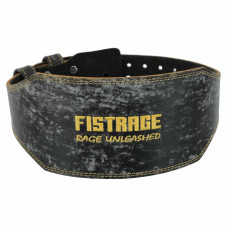 Пояс атлетичний шкіряний Fistrage M, чорний, код: VL-6048_M