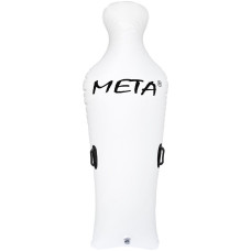 Манекен надувний для тренування воротарів Meta Inflatable dummy for keepers 160 см, білий-чорний, код: 080101515429