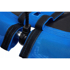 Гойдалка-гніздо кругла 4FIZJO XL 110 см Black/Blue, код: P-5907739316677