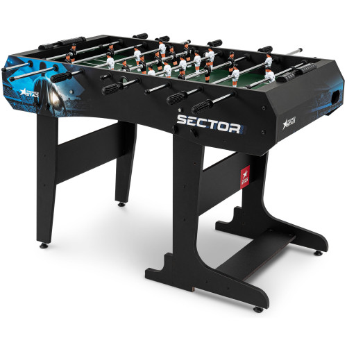 Настільний футбол Hop-Sport Sector чорно-синій, код: 5902308224797