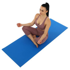 Килимок для фітнесу та йоги FitGo 1730х610х6 мм, синій, код: FI-8724_BL