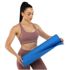 Килимок для фітнесу та йоги FitGo 1730х610х6 мм, синій, код: FI-8724_BL
