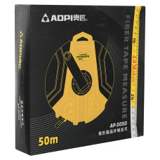 Рулетка спортивна (мірна стрічка) геодезична Aopi 50м, код: AP-5050-S52