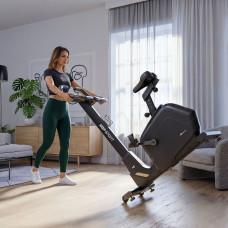 Велотренажер Hop-Sport HS-5000H Atrox електромагнітний чорний, код: 5902308240292