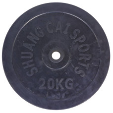 Диск прогумований BioGym Shuang Cai Sports 20кг (d-30мм), код: TA-2188-20S-S52