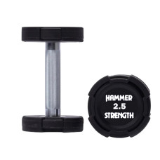 Гантельний ряд Hammer Strength TPU 2.5-50 кг (20 пар), 1050 кг, код: 523473-AX