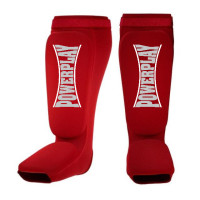 Захист гомілки і стопи PowerPlay Classic Shin XL, червоний, код: PP_3054_XL_Red