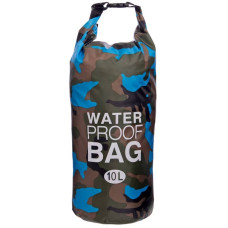 Водонепроникний гермомішок Tactical Waterproof 10 л, сірий, код: TY-6878-10_GR