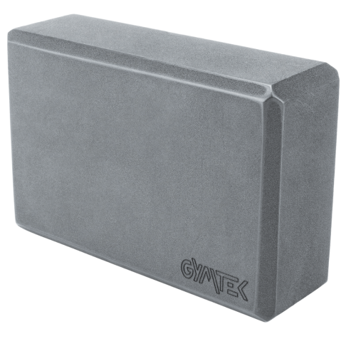 Блок для йоги Gymtek EVA сірий, код: 5907766666073