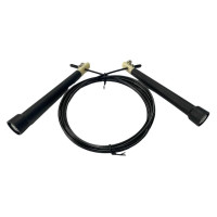 Скакалка для кросфіту SNS С-10-black 300 см, чорний, код: 12691-SNS