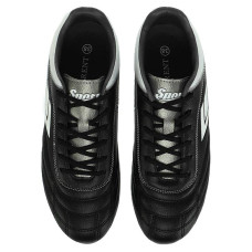 Бутси футбольні Different Sport розмір 38 (24см), чорний-сірий, код: SG-600647-1_38BKGR