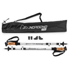 Трекінгові палиці Hop-Sport Nordend Pro сріблясті, код: 5902308220478