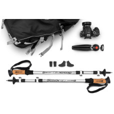 Трекінгові палиці Hop-Sport Nordend Pro сріблясті, код: 5902308220478