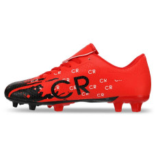 Бутси футбольні CR7 Sport розмір 41, червоний-чорний, код: 6001-40-45_41R
