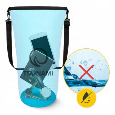 Гермомішок Tsunami Dry Pack 20 л водозахисний, блакитний, код: P-5905973400022