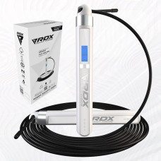 Скакалка акумуляторна RDX 75P інтелектуальна з цифровим лічильником із USB і додатком, код: SKD-75PAI-10.3FT