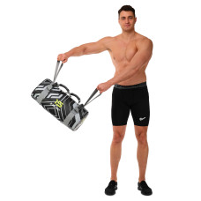 Мішок обтяжувач для функціонального тренінгу Power Bag Mdbuddy 15кг, чорний, код: FI-2820-15