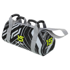 Мішок обтяжувач для функціонального тренінгу Power Bag Mdbuddy 15кг, чорний, код: FI-2820-15