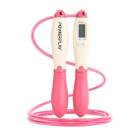 Скакалка з лічильником PowerPlay Jump Rope 2.8 см., рожевий, код: PP_4216_Pink