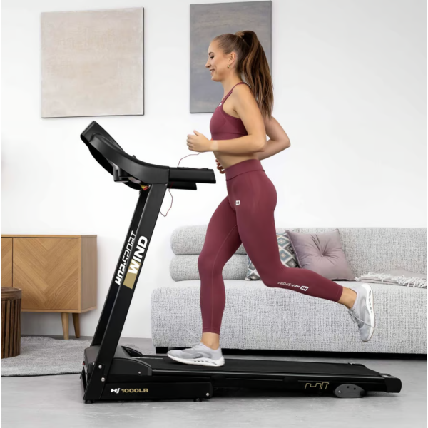 Бігова доріжка Hop-Sport HS-1000LB Wind сірий, код: 5902308236844
