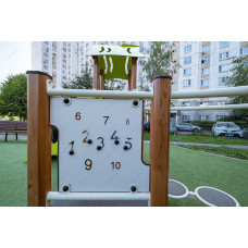Ігровий комплекс InterAtletika Квітень, 3373х4141х2495 мм, код: TL102-SM