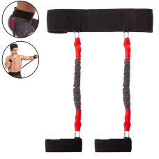 Тренувальна система для стрибків FitGo High Jumping Exerciser чорний-червоний, код: FI-3022-S52