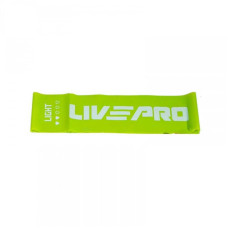 Еспандер стрічка LivePro Fitness Band Light 2000х150х0,4 мм (4,5кг), зелений, код: 6951376153668