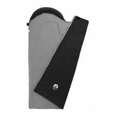 Спальний мішок (спальник) ковдра Mountain Standard 2 в 1, 8 ...+20°C R, Black/Grey, код: P-5905973400954
