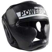 Боксерський шолом тренувальний PowerPlay S, чорний-білий, код: PP_3048_S_Bl/White