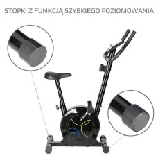 Велотренажер магнітний One Fitness RM8740 чорний, код: 17-01-296-IN