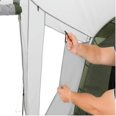Намет восьмимісний EasyCamp Huntsville Twin 800 Green/Grey (120410), код: 929580-SVA