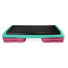 Степ-платформа 3-ступінчаста Cornix Pro 1090х410х100-200 мм, зелений-чорний, код: XR-0402