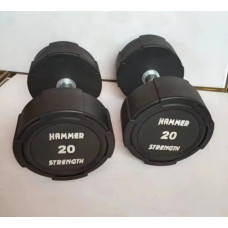 Гантельний ряд Hammer Strength TPU 12.5-40 кг (12 пар), 630 кг, код: 523479-AX