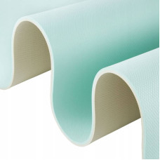 Килимок для йоги та фітнесу 4Fizjo Mint/Grey, 1800x600x6 мм, код: P-5907739317070