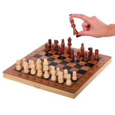 Набір настільних ігор 3 в 1 Zoocen шахи, шашки, нарди, код: ZC7230