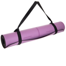 Мат для йоги Generation Fitness 1830х610х6 мм, фіолетовий, код: 523391-AX
